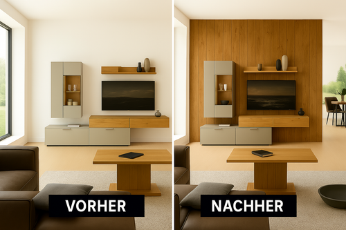 Bourbon "Brushed Grain" - 7 Paneele, ca. 1 m²