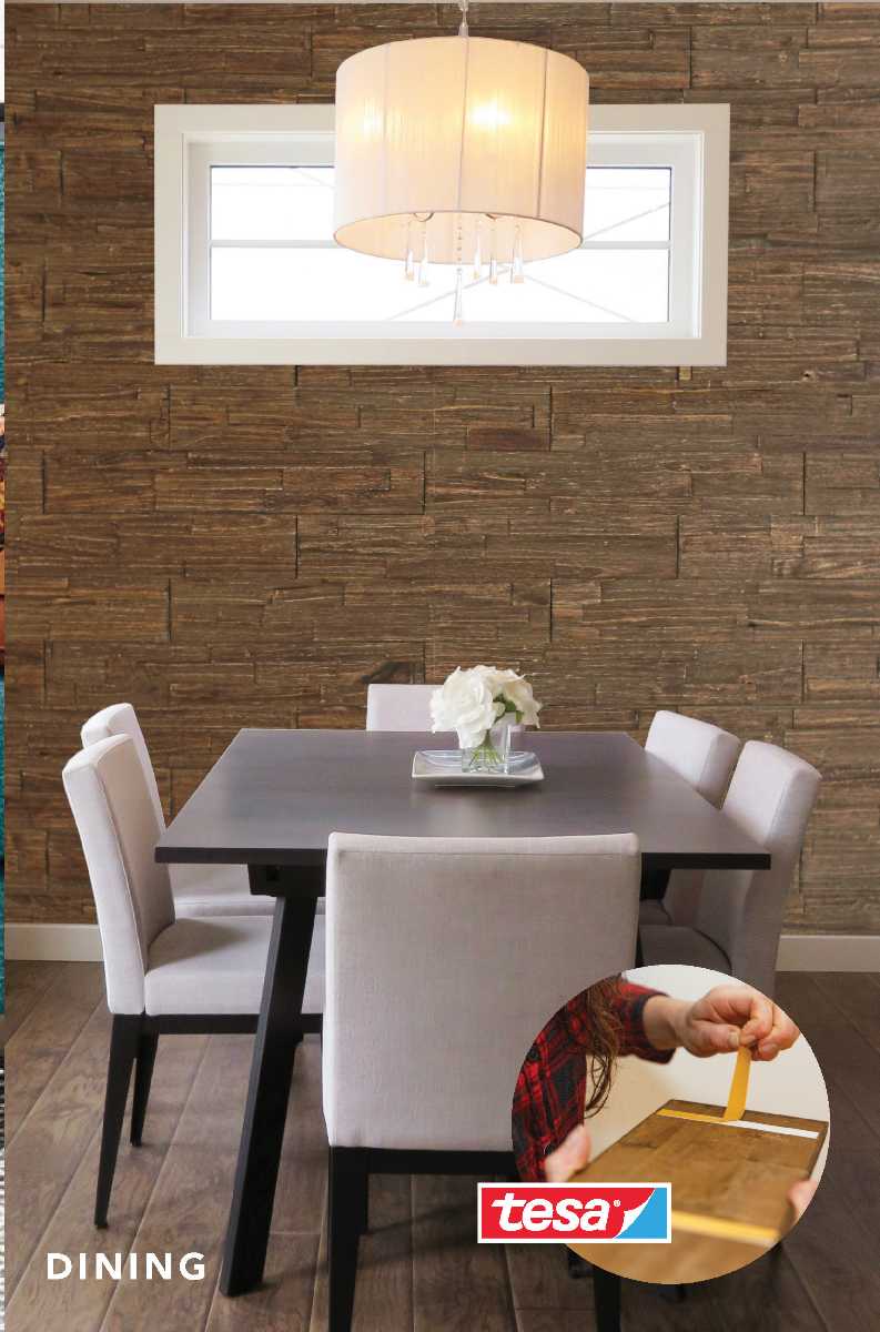 Chestnut "Brushed Grain" - 7 panels, approx. 1 m²