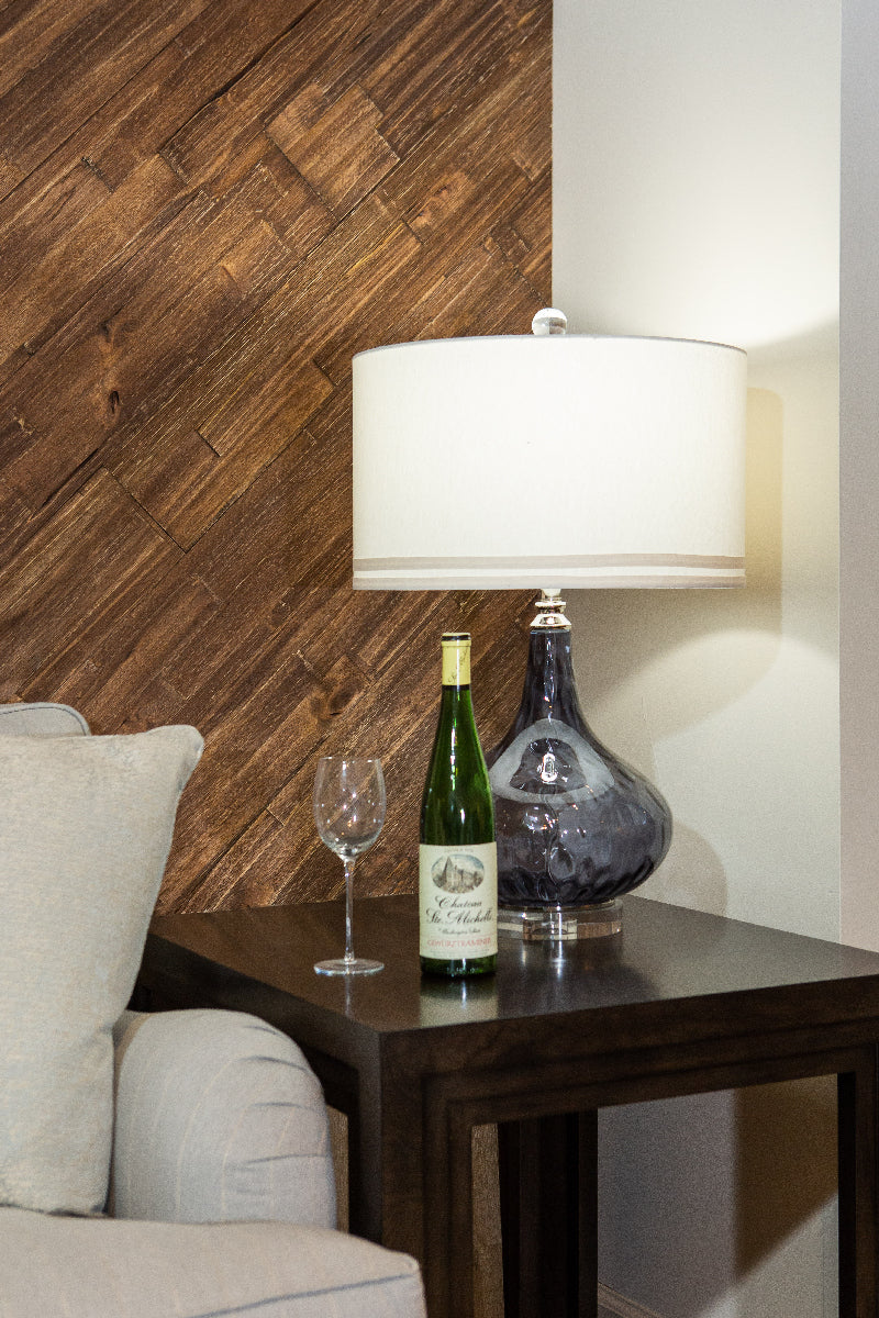 Chestnut "Brushed Grain" - 7 panels, approx. 1 m²