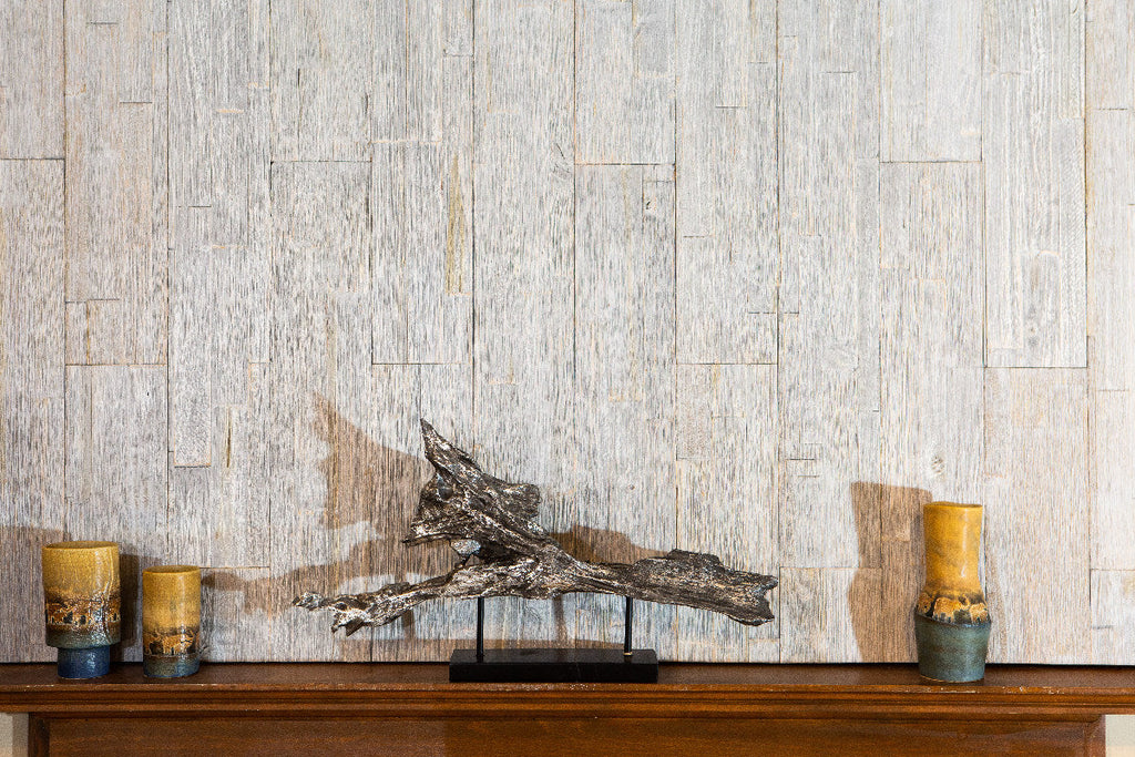 Driftwood "Brushed Grain" - 7 panels, approx. 1 m²