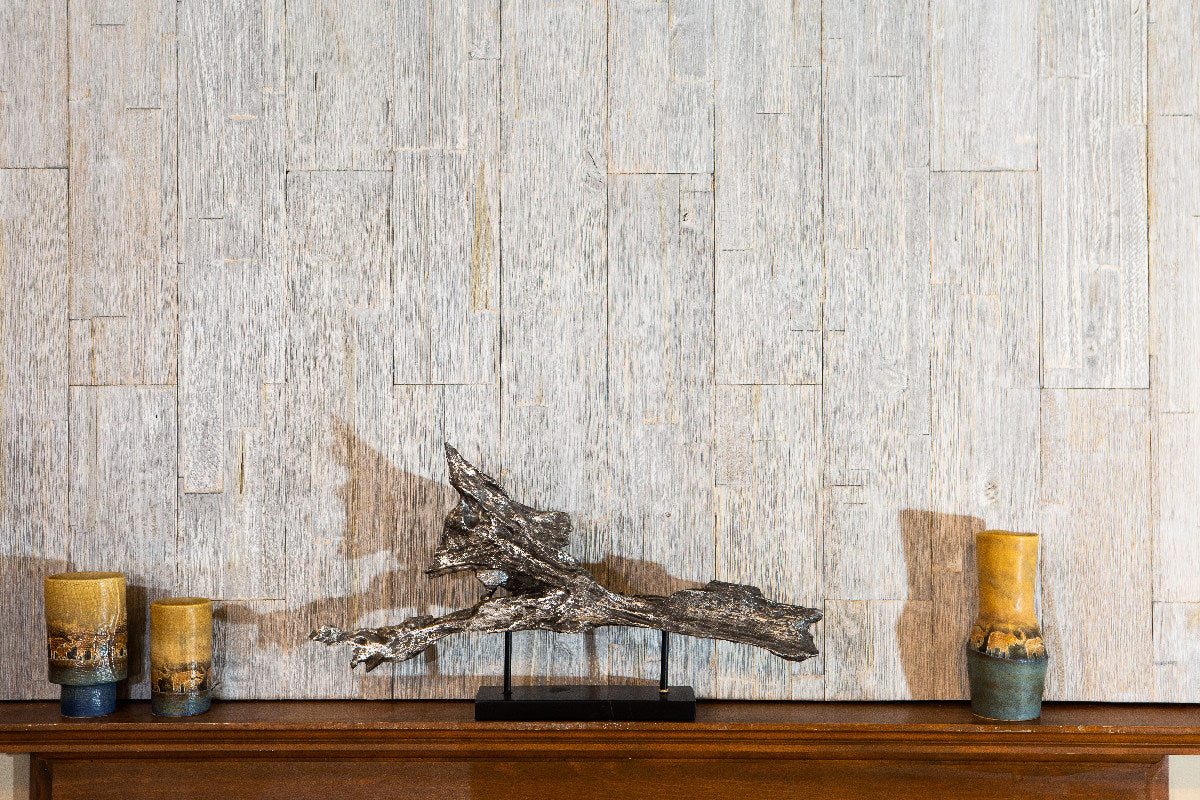 Driftwood "Brushed Grain" - 7 panels, approx. 1 m²