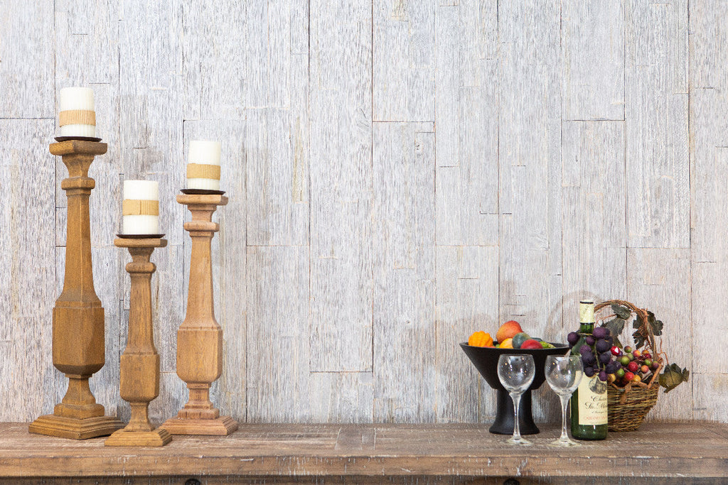 Driftwood "Brushed Grain" - 7 panels, approx. 1 m²