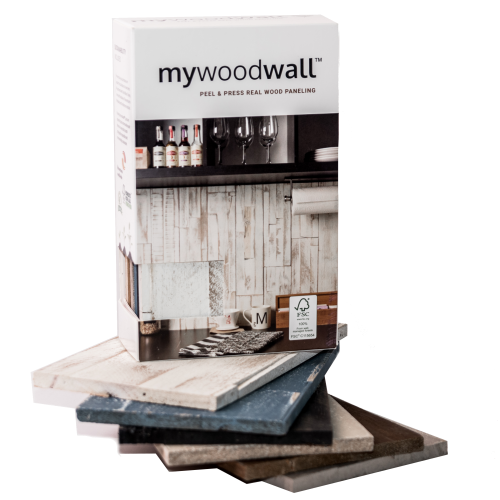 mywoodwall Arcadian Sample Box – Wandpaneele zum Testen & Erleben